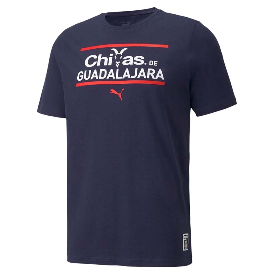 Men's Puma Navy Chivas T-Shirt 2021/22